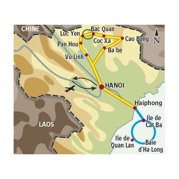 AUX CONFINS DU VIETNAM 17 jours / 14 nuits