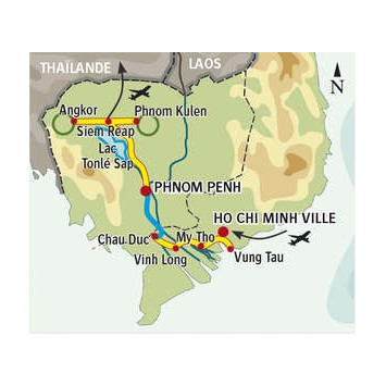 DE SAIGON À ANGKOR 16 jours / 12 nuits