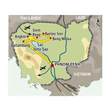 ANGKOR, LA CITÉ DES DIEUX 12 jours / 9 nuits