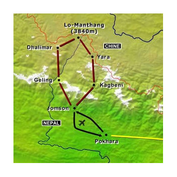 ROYAUME DU HAUT MUSTANG 21 jours / 18 nuits