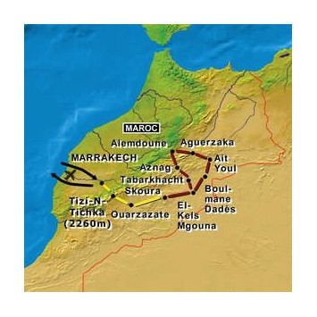 TREK DANS LA VALLÉE DES ROSES 8 jours / 7 nuits