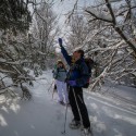 Sortie raquettes à neige Découverte du  Gazon de Faîte par le lac Vert      sur demande