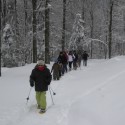 La montagne en raquettes à neige, ludique et pédagogique 