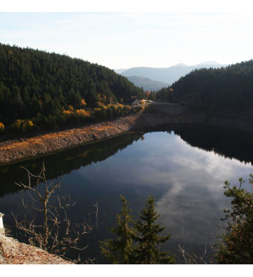 les 4 lacs  d'origine glacière