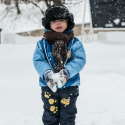 Balade en raquettes à neige pour les lutins !