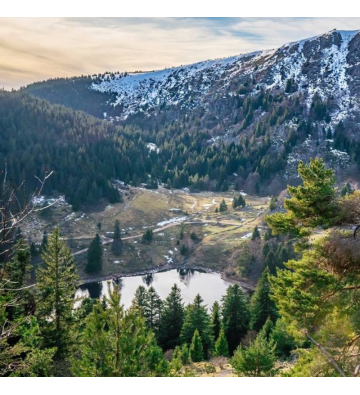 Balade en raquettes à neige à la découverte de la source du Lac Blanc