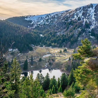 Balade en raquettes à neige à la découverte de la source du Lac Blanc