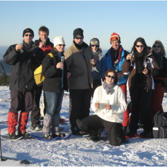 Fêtez Nouvel An au Lac Blanc en Montagne