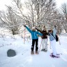 Journée en raquettes à neige avec repas en ferme auberge