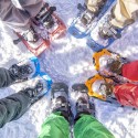 Journée en raquettes à neige avec repas en ferme auberge