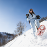 Balade en raquette à neige avec pique-nique festif