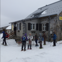 Journée en raquettes à neige avec repas en ferme auberge