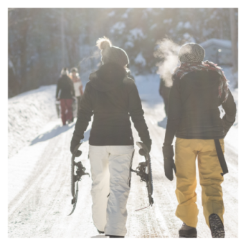 Balade en raquettes à neige