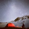 Week-end bivouac en raquettes à neige