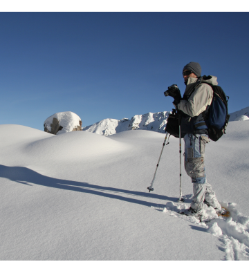 Balade en raquettes à neige du lac de Blanchemer