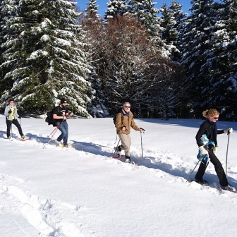 Balade en raquettes à neige du Bonhomme au Rossberg