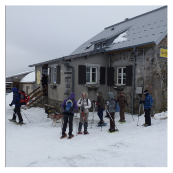 Journée en raquettes à neige avec repas en ferme auberge