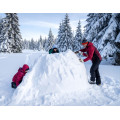 Balade en raquettes à neige au Markstein et construction Igloo