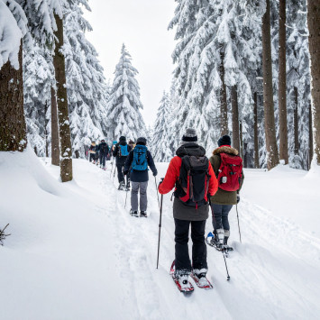 Balade le Jour de l'An au Markstein dans les Vosges en Alsace