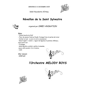 Fêter Nouvel An à Orbey avec soirée dansante 3 jours