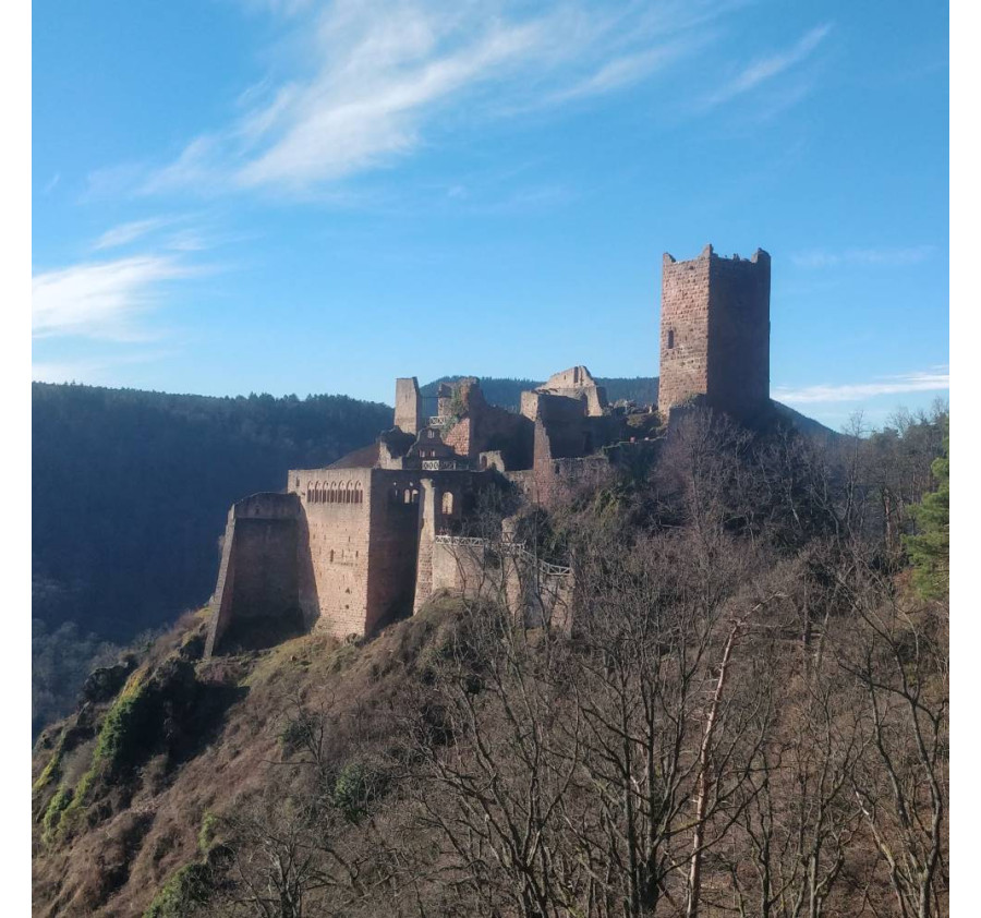 Randonnée aux Palais royales- les Chateaux de Ribeauvillé