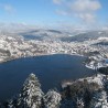 Balade en raquettes à neige autour des deux lacs d’origine glaciaire